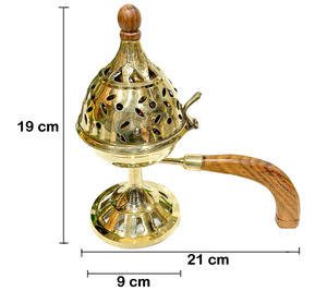 Quemador de Incienso de Venta Directa de Fábrica, Decoración para el Hogar, Soporte Automático para Incienso Bakhoor con Asa - Product Image 6