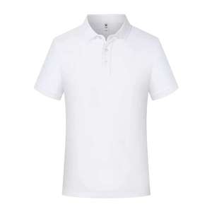 Polo piqué uni essentiel pour homme 2026 – Coupe ajustée décontractée élégante à manches courtes – Bleu roi et orange – Vêtement basique HD - Product Image 3