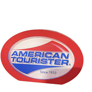 Bloc de logo de marque en acrylique de forme ovale personnalisé Signalisation d'entreprise personnalisée Affichage en acrylique unique pour l'image de marque - Product Image 2