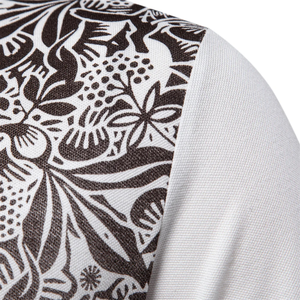 Camisa de Diseñador para Hombre, con Logotipo Personalizado en la Parte Delantera, Lavada, de Poliéster/Algodón, Corte Ajustado, Transpirable, Casual, de Manga Corta, para Verano - Product Image 3