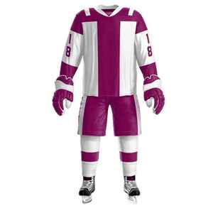 Men's Full Sublimation Print <b>Ice</b> Hockey Jersey Set Quick Dry Moisture Wicking Regular Fit Field & <b>Ice</b> Hokey Sportswear Uniforms - Product Image 4