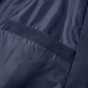 Men Fully Customized High Quality Winter Waterproof <b>Fleece</b> Eco-Friendly Mandarin Collar Front Logo Comfortable Fit Bomber - Product Image 3
