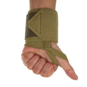 Bandes de poignet élastiques de haute qualité avec boucles pour le pouce, pour la musculation et l'haltérophilie, style sportif, sangle de gym - Product Image 3