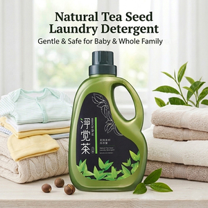 Detergente Ecológico para Ropa de Bebés, No Tóxico, Hipoalergénico, Antibacterial, Natural, con Saponina de Camelia Líquida para Pieles Sensibles - Product Image 2