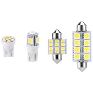 14 Bombillas LED T10 de 31mm y 41mm, 6000K Blancas, para Interior de Auto, Techo, Mapa, Matrícula, Maletero, Luces Laterales y de Posicionamiento - Product Image 2