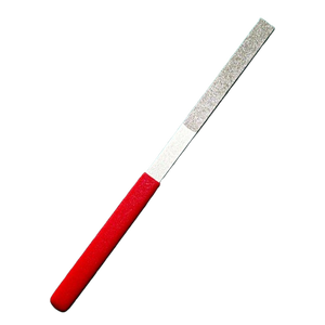 215mm Flat-Tang # Lime diamantée 100 grains pour le travail des métaux, qualité industrielle, double coupe, en carbure pour acier dur, outil de retouillage OEM Taïwan - Product Image 3