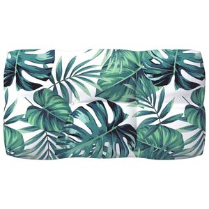 Juego de 7 Cojines para Sofás de Jardín, Tela con Patrón de Hojas Medianas (100% Poliéster) - Product Image 6