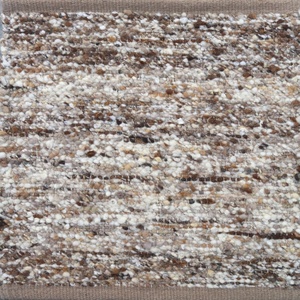 Alfombra de lana rectangular de estilo europeo moderno hecha a mano, alfombra plana acolchada, tejido plano, tono tierra, tejido peludo, dormitorio, hogar y oficina - Product Image 5