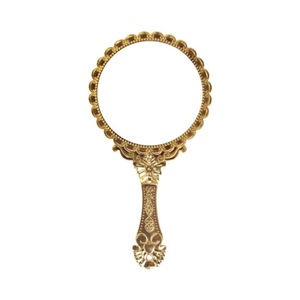 Aluminium MOP Round Hand <b>Mirror</b> - Product Image 4