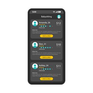 La Mejor Aplicación Móvil para Reservar Niñeras para Android, iOS y Web, con Reserva en Tiempo Real, Seguimiento y Solución Multi-idioma - Product Image 4