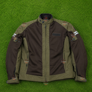 Veste de moto en Cordura respirante et légère, résistante à l'abrasion, avec logo personnalisé, unisexe, toutes saisons, protection textile - Product Image 1