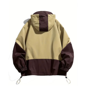 Veste coupe-vent imperméable respirante et légère personnalisée pour hommes, nouvelle conception, série de vestes de pluie pour l'extérieur - pour la randonnée - Product Image 4