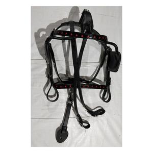 Harnais de cheval en PVC miniature marron noir personnalisé de concepteur en gros raccords haut de gamme meilleur vendeur indien - Product Image 3