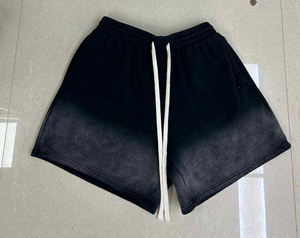 T-shirts Streetwear Personnalisés 2026, Impression DTG, Shorts de Sport en Coton, T-shirts Délavés à l'Acide, Ensemble 2 Pièces pour Hommes - Product Image 5