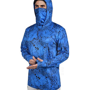 Hoodie de pêche respirant UPF 50 à manches longues pour les aventures en plein air et la protection solaire - Product Image 3