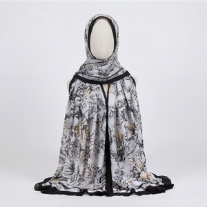 Pañuelo de algodón estampado de moda para mujer, venta al por mayor, alta calidad, 90x180 cm, pañuelo para la cabeza, hiyab, chales, suave, transpirable, premium. - Product Image 1