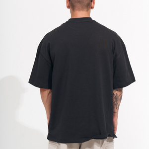 Casual Cotton Streetwear Short Sleeve Men's Oversized <b>T</b> <b>Shirt</b> Heavyweight Cotton Relaxed Fit Premium Men Oversized <b>T</b> <b>Shirt</b> - Product Image 4