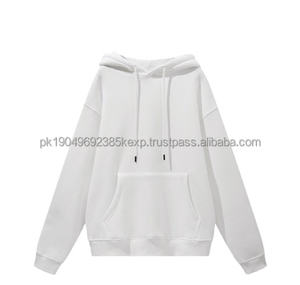 ชุด2025สเวตเตอร์มีฮู้ดน้ำหนักมากใส่ได้ทั้งชายและหญิงชุดเสื้อมีฮู้ดสีทึบเลือกได้สำหรับฤดูหนาว - Product Image 1