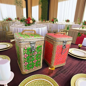 Caja Decorativa Hermética de Acero Inoxidable Ecológica para Dulces y Recuerdos de Boda, Regalos para Invitados en Fiestas de Eid/Ramadán - Product Image 4