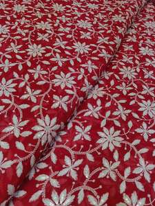 Wholesale Sequin Embroidery Fabric Export Quality <b>Mesh</b> <b>Net</b> Garment Textile For Importers And Bulk Buyers - Product Image 2