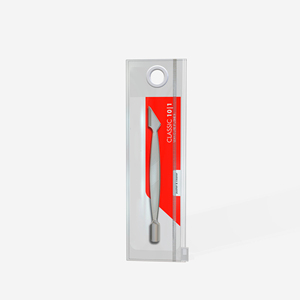 Pousse-cuticules professionnel en acier inoxydable léger à double extrémité réutilisable, outils de nettoyage des ongles de haute qualité pour la manucure - Product Image 4
