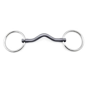 Équipements équestres sur mesure Fager Hanna : Mors à anneaux mobiles en titane conçus pour un maximum de soulagement de la langue du cheval - Product Image 6