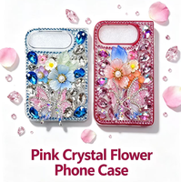 Nouvelle Arrivée 2026 – Série Luxe Pliable Faite Main avec Diamants Scintillants – Coques et Étuis pour iPhone 18 Duo
