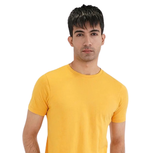 เสื้อยืดคอกลมทรงเข้ารูปสำหรับผู้ชาย แขนสั้น สไตล์ลำลอง รับผลิตตามสั่ง ขายส่ง เสื้อเจอร์ซีย์ ชุดลำลองประจำวัน ผู้ผลิตและจำหน่าย OEM เสื้อผ้าพื้นฐาน - Product Image 4