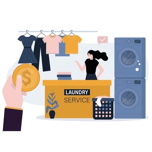 Services de logiciels de gestion de blanchisserie et de nettoyage à sec personnalisés, offrant des systèmes de suivi des commandes numériques rapides - Product Image 5