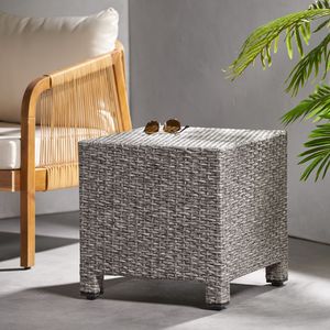 Outdoor Accent <b>Table</b> Stylish PUERTA Design for <b>Garden</b> or Patio - Product Image 1