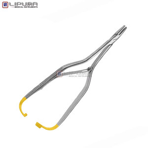 Boynton 12.0cm Curved Surgical Forceps Tungsten Carbide Needle <b>Holder</b> for Suturing Microsurgical Instruments Manual Standard-MOL - Product Image 4