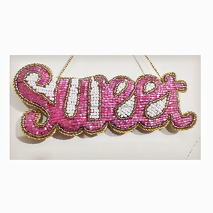 Adorno colgante de estrella radiante con adorno de oro con diamantes de imitación y hilo metálico, adorno colgante de Navidad - Product Image 5