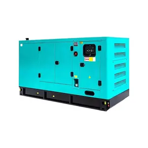 Elektrische Diesel Power Generator 256kw 320kva Met Stille Geluiddichte Trailer Type