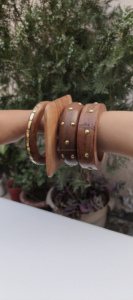 Juego de Pulseras de Madera de Mango Redondas Hechas a Mano, Estilo Religioso con Cristales, Artesanía Natural, Buen Precio, Oferta Especial - Product Image 6