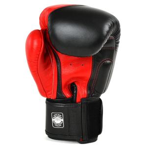 Gants de boxe personnalisés en gros pour jumeaux, 100 % cuir véritable, fermeture auto-agrippante OEM, Muay Thai, Sanda, Adulte et Arts Martiaux - Product Image 3