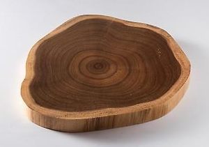 Tabla de Cortar de Madera Resistente, Hecha a Mano con Tronco de Árbol Sheesham, Antideslizante, para Cocina, Acabado Natural Duradero - Product Image 4