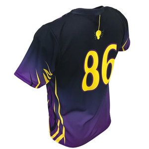 Camiseta Deportiva de Poliéster de Alta Calidad para Mujer, Jersey de Voleibol con Estampado por Sublimación, Diseño Único de Araña, Ropa de Equipo - Product Image 3