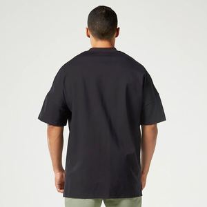 T-shirt Homme Ample et Confortable en Coton Lourd 100% avec Épaules Tombantes, Tricoté, Respirant et Séchage Rapide - Product Image 4