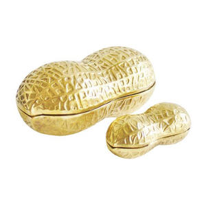 Tazón para Servir Frutos Secos, Hecho a Mano, de Aluminio Sostenible, con Acabado Mate, Estilo Étnico Contemporáneo, para Decoración de Hogar de Lujo - Product Image 2