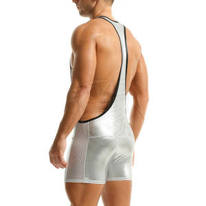 Traje de Lucha Libre para Hombre, Material Cómodo, Ropa Deportiva para Artes Marciales, Singlet de Lucha Libre para Hombre - Product Image 6
