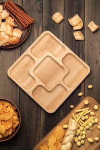plateau de service en bois - Product Image 3