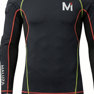 Conjunto Deportivo de Compresión y Soporte Muscular Transpirable para Hombre, MALUZA, Estilo Europeo y Estadounidense - Product Image 2