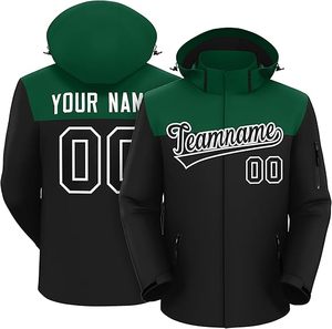 Veste coupe-vent personnalisée avec logo OEM, veste de sport pour homme, veste coupe-vent légère de grande taille pour homme - Product Image 2