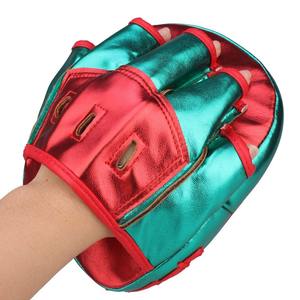 Pads de frappe en cuir confortables de haute qualité pour l'entraînement MMA et de boxe, logo personnalisé, design haut de gamme, meilleurs prix, focus mitts - Product Image 5