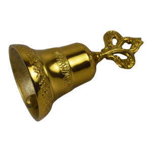 Campana Decorativa de Latón Sólido de Calidad Estándar, Dorada, Moderna y Lujosa, para Templo, Iglesia, Accesorios Religiosos, Entrega Rápida, para Interiores - Product Image 4
