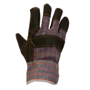 Gants de sécurité en cuir de vachette blanc personnalisés de haute qualité pour le travail, protection MIG TIG, usage général - Product Image 1