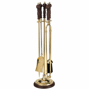 Premium Solid Brass <b>Fire</b> Place <b>Tools</b> Kit Set Decorative Cast Iron <b>Fire</b> Pit Accessories Indoor Wood Stove Home & Hotels Supplier - Product Image 1