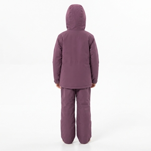 Conjunto de Chaqueta y Pantalones de Esquí Impermeables para Niños Hawk Eye, Color Morado, con Capucha, Aislamiento Sintético, Ropa de Invierno para Exteriores - Product Image 3
