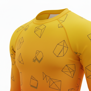 Rashguard manches courtes de qualité supérieure, sublimé, compressif, respirant, renforcé, pour MMA, BJJ, surf, entraînement, design personnalisé - Product Image 4