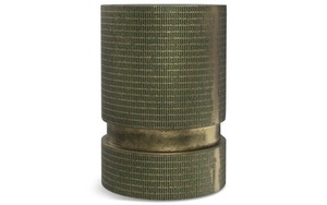 Table basse en métal tressé vert moderne design, meuble de salon contemporain, table d'appoint décorative - Product Image 6